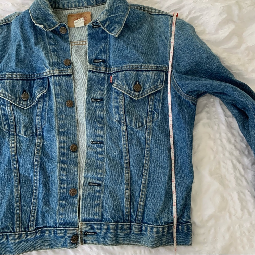 SOLD Vintage Levi’s Denim Jacket 71205 0213 Size 44L - Picture 14 of 16